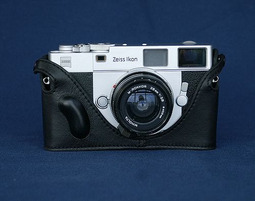 Zhou Black half Case 4 Zeiss Ikon ZI Leica M mount 35mm