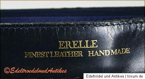 Leder und Metallteile mit Gebrausspuren~ getragener Artikel, siehe