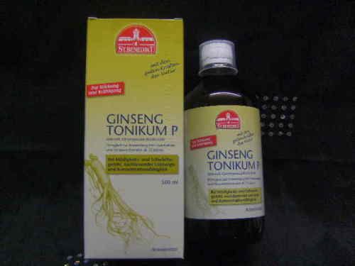 Ginseng Tonikum P Ginsengwurzel 500 ml (S)