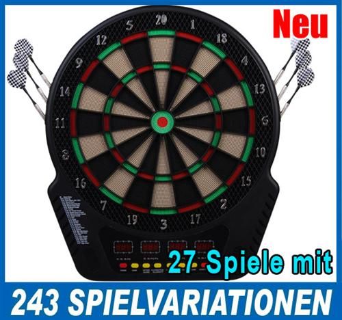 Elektronische Dartscheibe Dartboard Dartscheibe NEU 62