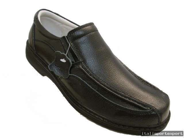 NEU  Echt Leder Herren Business Freizeit Slipper ST10442