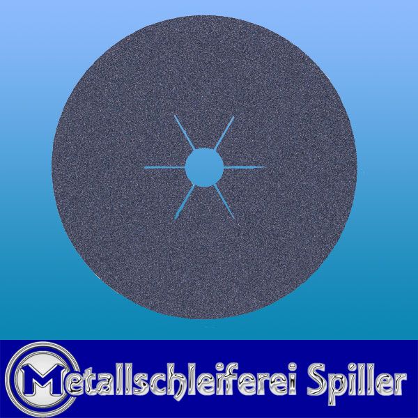 Schleiffiberscheibe CS 565, 115x22 mm, Korn 24 80, Edelstahl, Metall