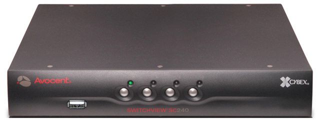 AVOCENT SWITCHVIEW SC 240 USB SWITCH KVM NEU UVP 568€