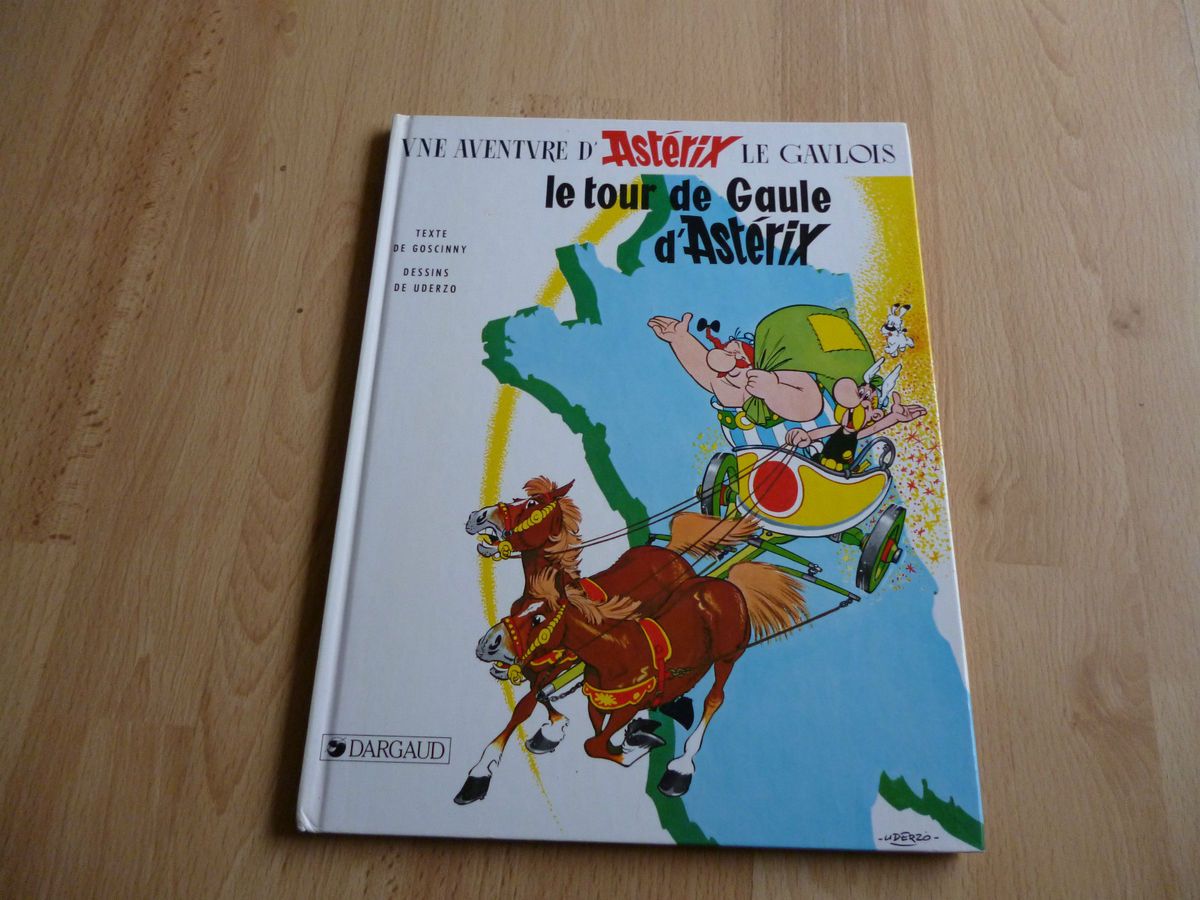 Asterix le torur de Gaulein französisch France Hardcover Album gut