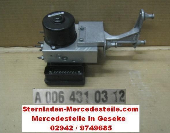 MERCEDES W203 CL COUPÈ ABS ESP HYDRAULIKBLOCK 0064310312 0365454032