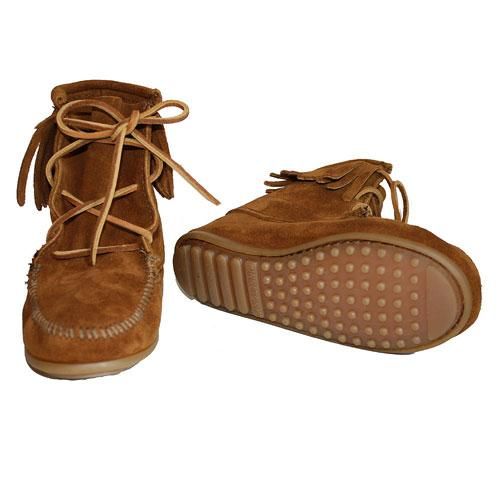 Original 2422 Tramper Kids Kinder Minnetonka Moccasins