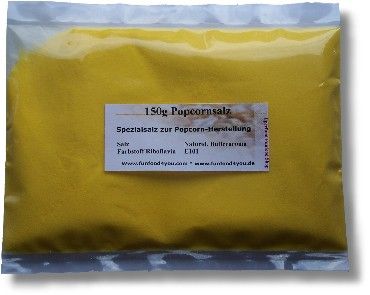 450g Profi Popcornsalz f. Popcorn,Popcornmais,Pudersalz