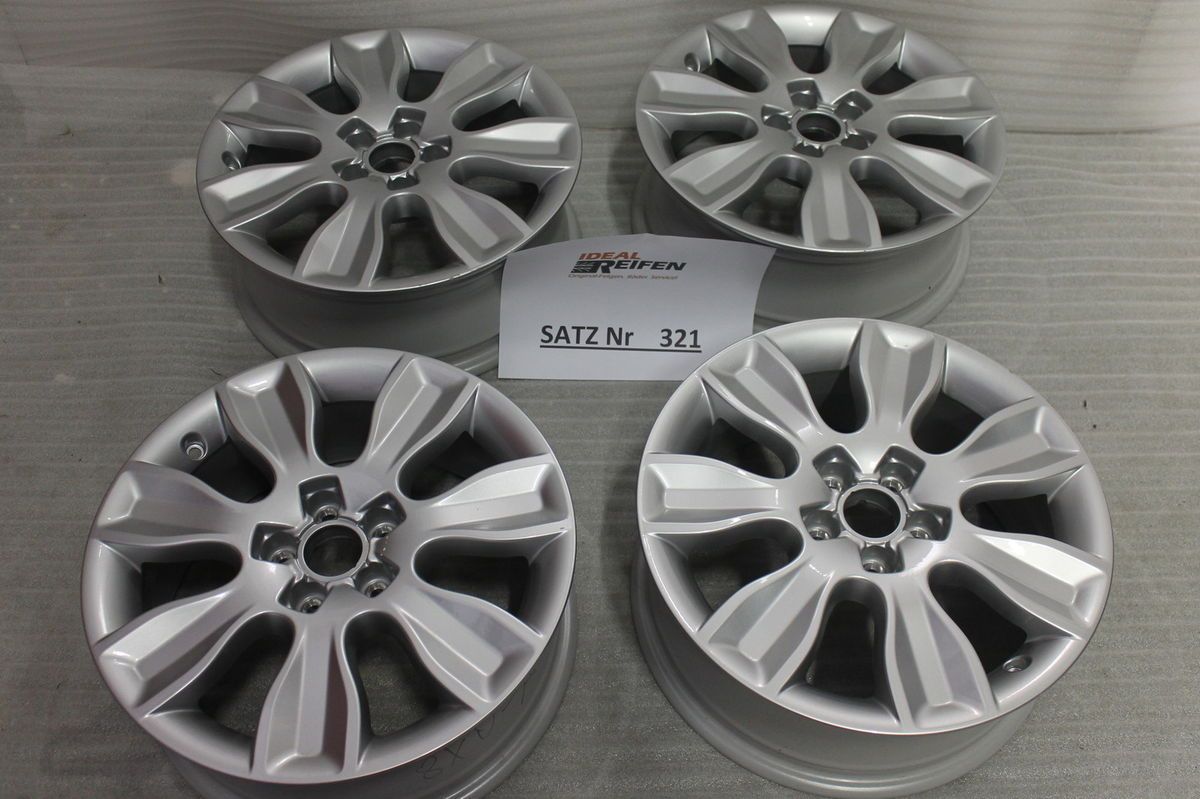 A1 Alufelgen 7x16 ET34 5x100 Passend VW Polo Cross Satz 582