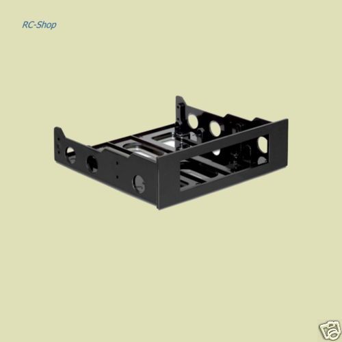 Delock Einbaurahmen 3,5 Laufwerk 5,25 Schacht Adapter