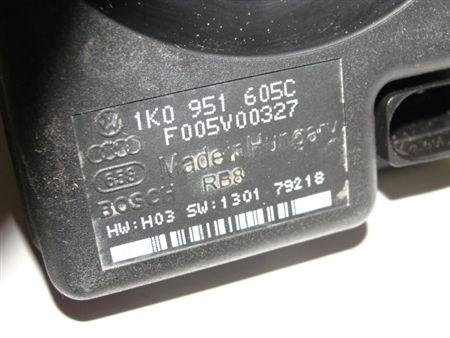 Audi Q5 Akkusirene Alarmsirene Akku 1K0 951 605 C