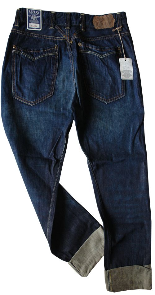 Replay Boyfriend Jeans WV582 CAJUN blue W25/L34 NEU