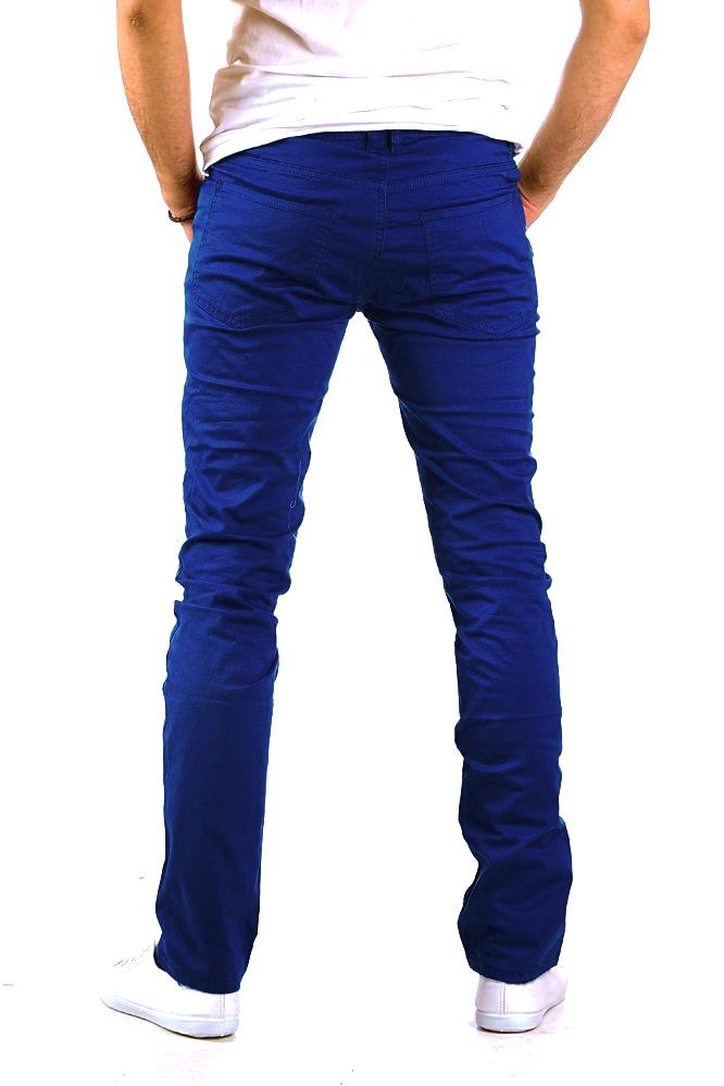 Herren Business Jeans Chino Skinny Hose Hosen Chinos Röhrenjeans