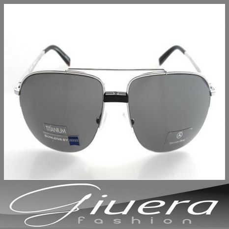 MERCEDES MB584 TITAN Aviator Sonnenbrille /Occhiali da sole TITANIO