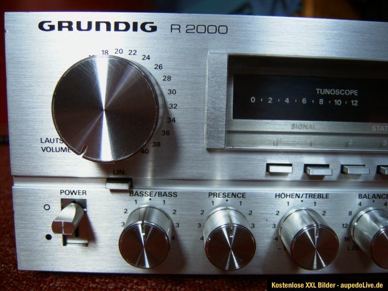 Grundig R 2000 Receiver  guter Zustand  Tuner Radio Verstärker