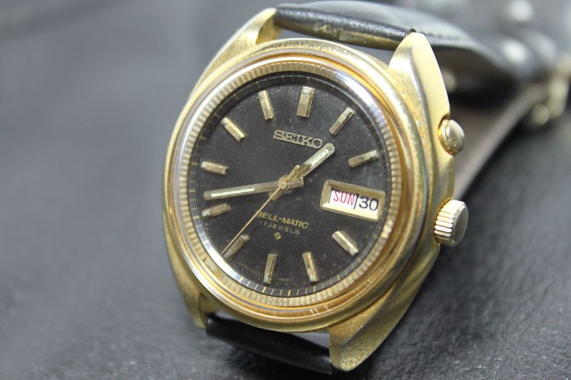 Vintage SEIKO Bell Matic Alarm Automatik 4006 7004 17J automatic