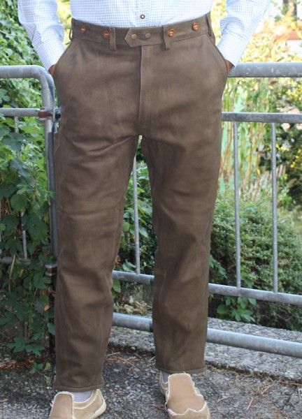 Jagdlederhose Trachtenlederhose Jägerhose Jagdhose Lang