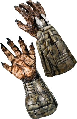 PREDATOR LATEX HANDS   ADULT STANDARD Costume *NEW*