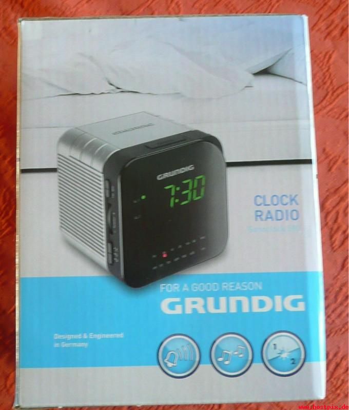 CLOCK RADIO   GRUNDIG SONO CLOCK 590   NEU OVP   RESTGARANTIE