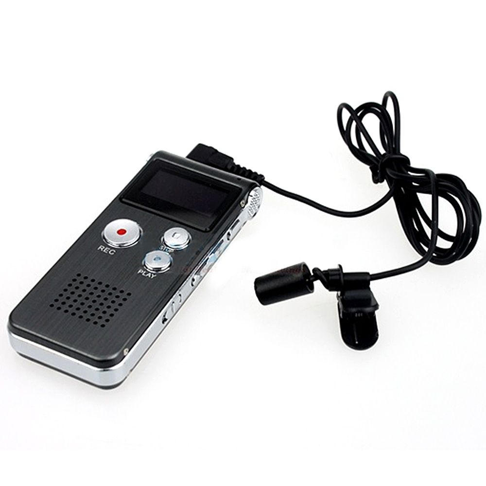 Stahl 4GB Digital Voice Recorder 650Hr Diktiergerät  Player Akku