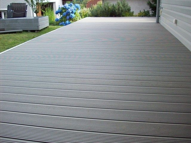 21,4 M² WPC/BPC TERRASSENDIELEN XXL 25 CM KOMPLETT BAUSATZ 612x350 IN