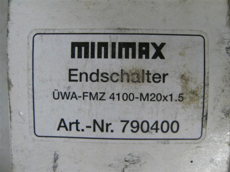 Minimax ÜWA FMZ Endschalter Bernstein Grenztaster Bi SU1Z 4100 M20x1