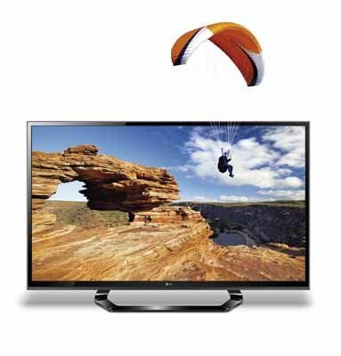 LG LED TV 42LM615S 107cm (42) FullHD, 200Hz MCI, DVB T/C/S, 3D