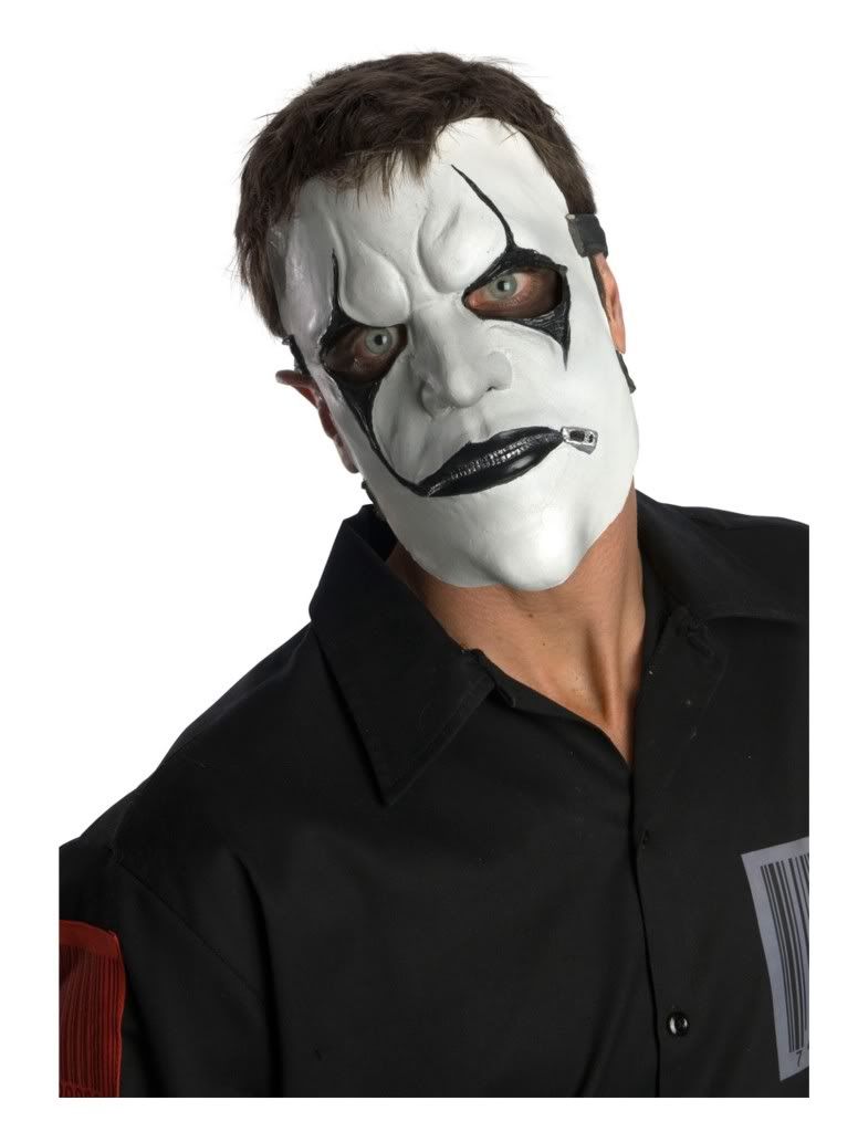 HEAVY METAL BAND SLIPKNOT JAMES LATEX MASK LICENSED 68243 JAMES JIM