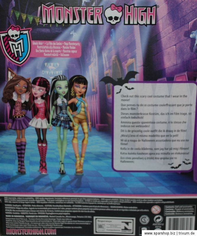 Monster High Draculaura X3716 Halloween Draculaura Ghouls Rule