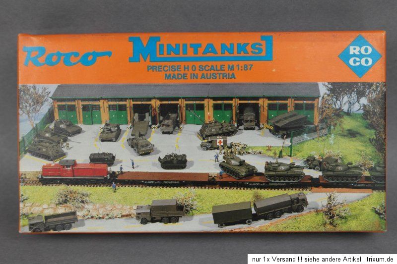 ROCO Minitanks Z 313A ungebaut OVP Panzer M577 A1 H0 1/87