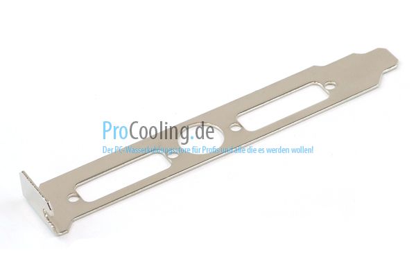 Single Slotblende für ATI 4890, 4870, 4870 X2, 4850, 38