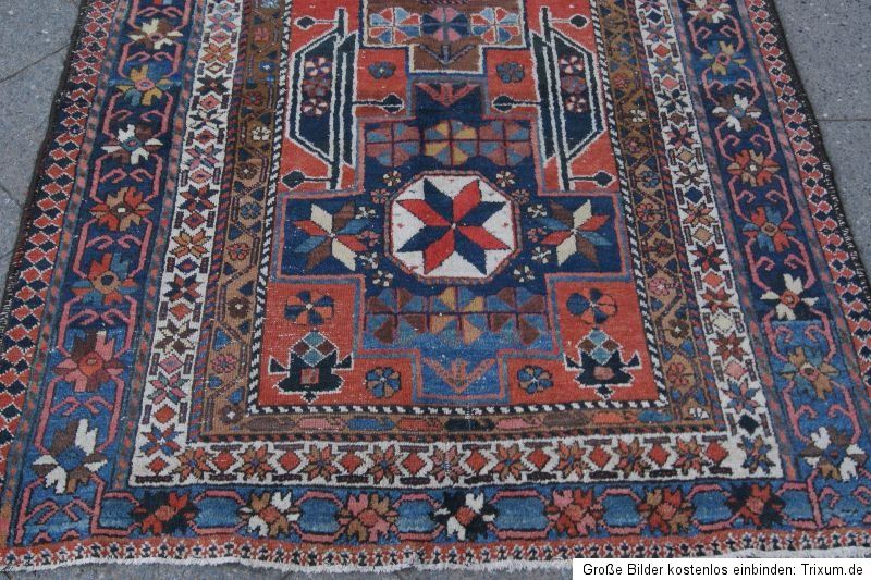 Alter antiker Kasak, Kazak Orient Teppich old Caucasian carpets