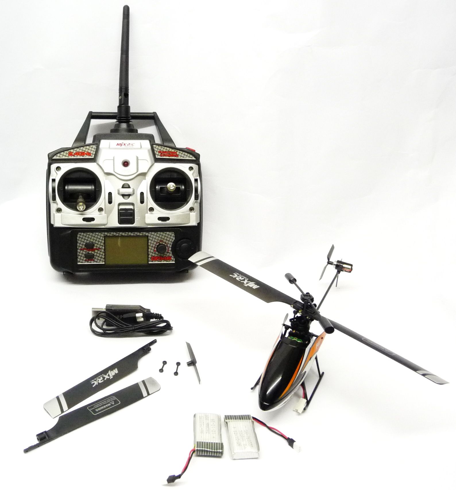 4GHZ 4 KANAL SINGLE ROTOR MJX F647 F 47 HELICOPTER HUBSCHRAUBER kl