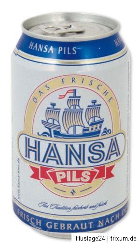 Dosentresor Hansa Pils Bier Dosensafe Geheimversteck