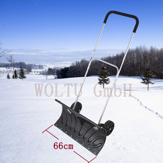 Worth Mobiler Schneeschieber Schneeschild Schieber 66cm Schild