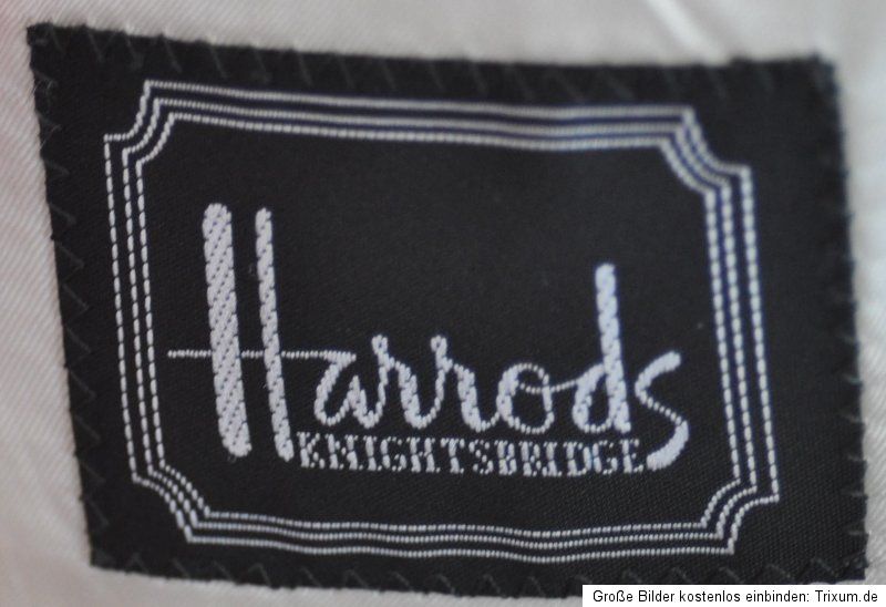 HARRODS Knightsbridge (WINDSOR) Sakko hellblau 98 1 Reiher reine Wolle