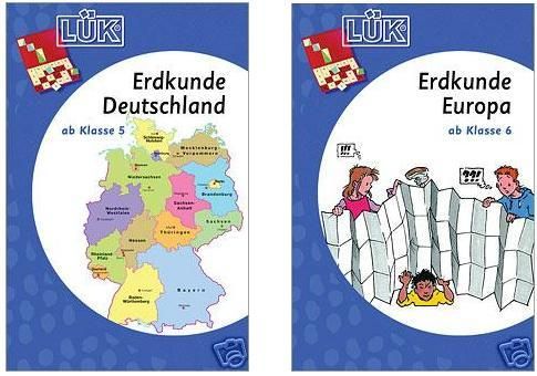 ERDKUNDE EUROPA DEUTSCHLAND ab 10 Lük 657