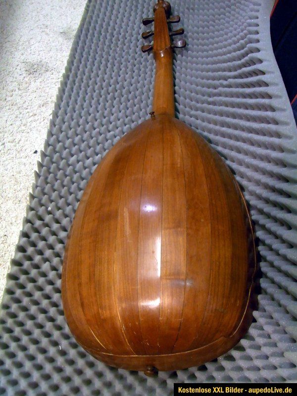 RITMÜLLER & SOHN Antik 1922 LAUTE GITARRENLAUTE MANDOLINE LUTE GUITAR