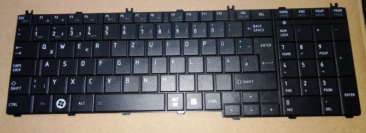 Tastatur TOSHIBA Satellite L670 105 L650 1M0 L650 1Q2 L670D 15K L650 D