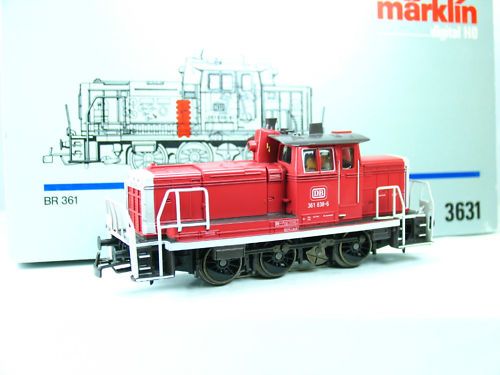 MÄRKLIN 3631 DIESELLOK BR 361 ROT DIGITAL 6090 D656