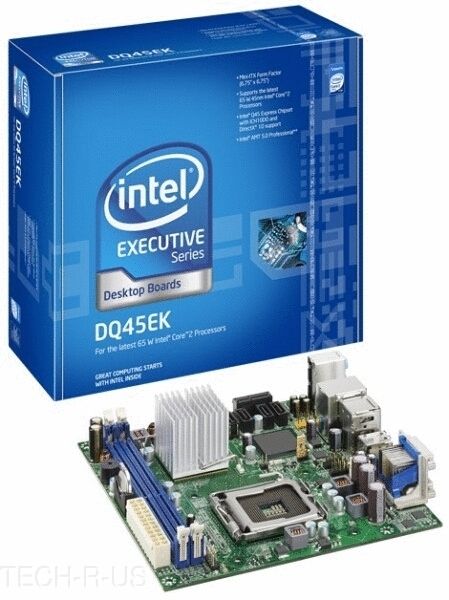 DQ45EK Desktop Motherboard LGA 775 Mini ITX vPRO DDR2 800/667