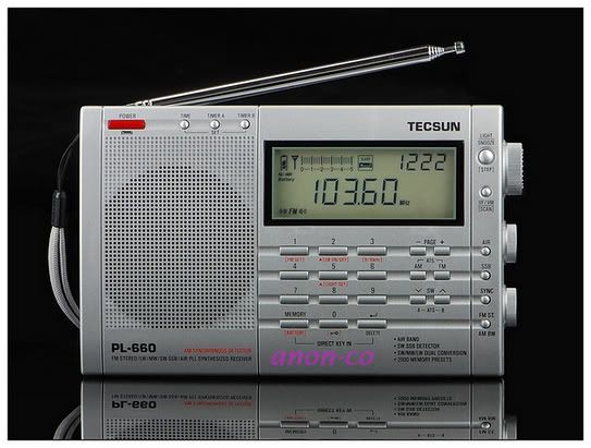 TECSUN PL660 B AIR / SSB / DUAL CONVER / MULTI BAND RAD