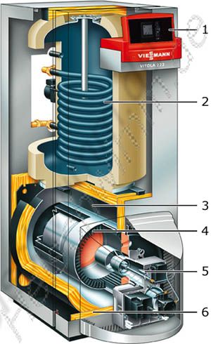 Öl Heizkessel Viessmann Vitola 222 22 kW / 150 Liter (676)