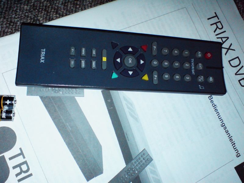 TRIAX DVB 75 SI digit. Satreceiver Viaccess Kartenleser