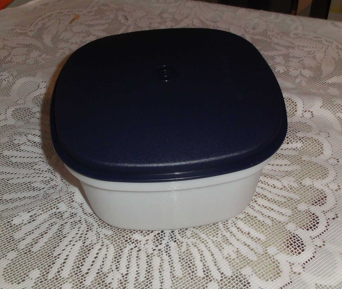 Tupperware Thermo Duo Siebservierer   blau / weiß   NEU