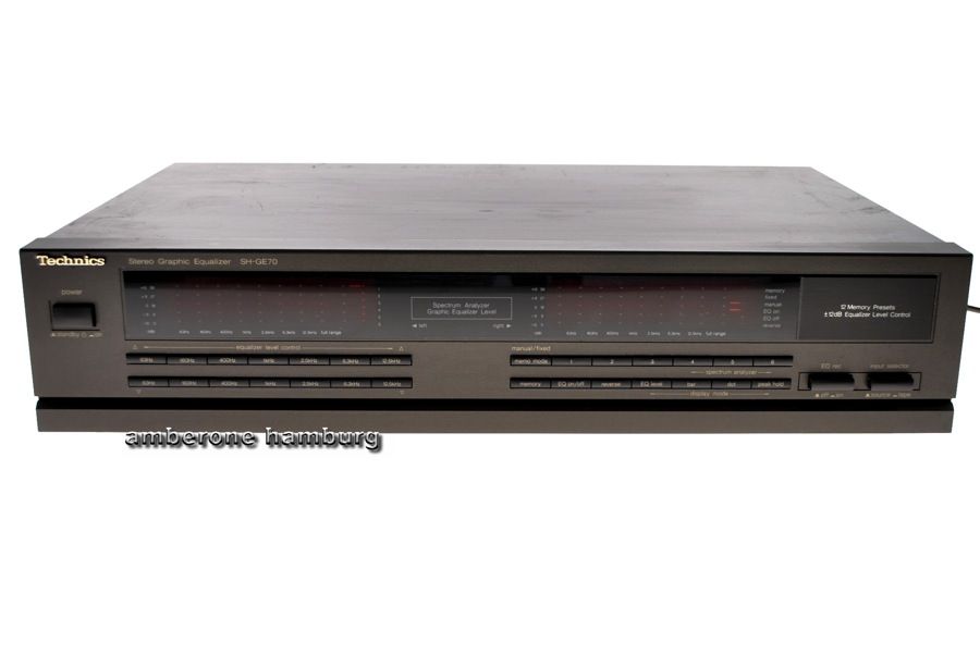 Technics SH GE70 7 Band Graphic Equalizer