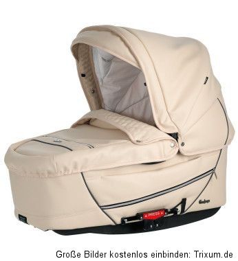 Emmaljunga Kinderwagen ° City Cross & City Wanne   neuwertig ° creme