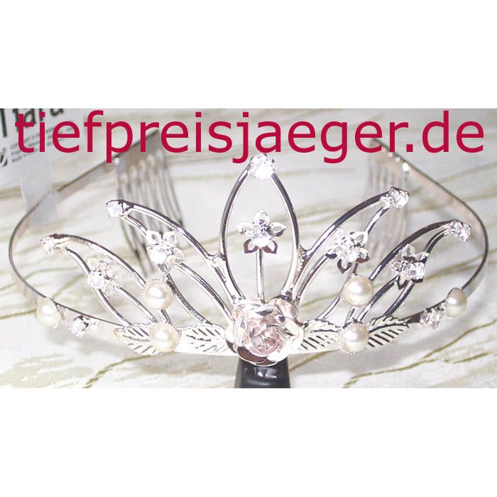 STRASS DIADEM KRONE Karneval Fasching Theater Prinzessin Königin