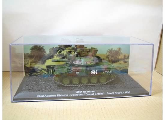 US M551 Sheridan 82nd Airborne Tank Desert Shield 1990 1/72 IXO