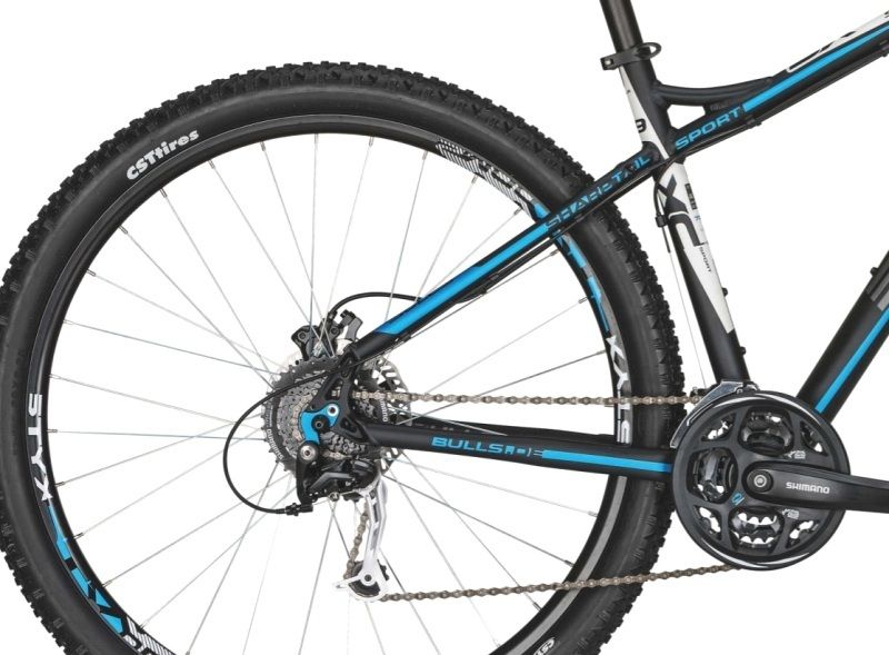 Bulls Sharptail 29 Mountainbike Fahrrad 29er MTB schwarz blau Hardtail