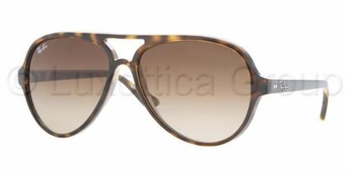 Ray Ban Sonnenbrille RB 4125 Light Havana/Crystal Brown